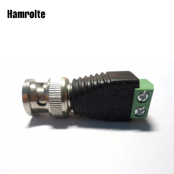 Hamrolte Mini Coax CAT5 CCTV BNC разъем обжимной для камеры видеонаблюдения комплект системы