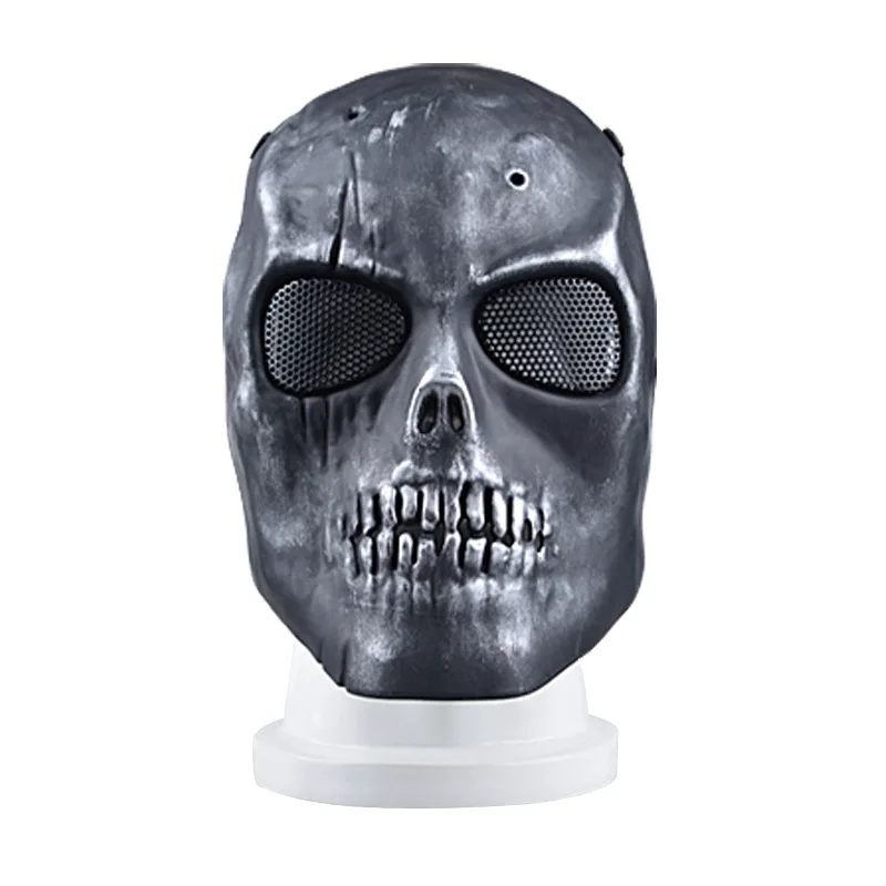 2016 страйкбольный Пейнтбольный пистолет в виде скелета BB полная защита лица маска