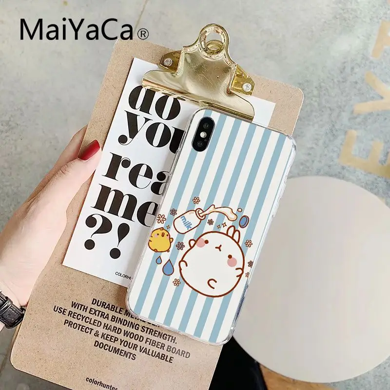 Милый чехол Maiyaca для iPhone X XS MAX 6 6s 7 7plus 8 8Plus 5 5S SE XR|Чехлы-накладки| |