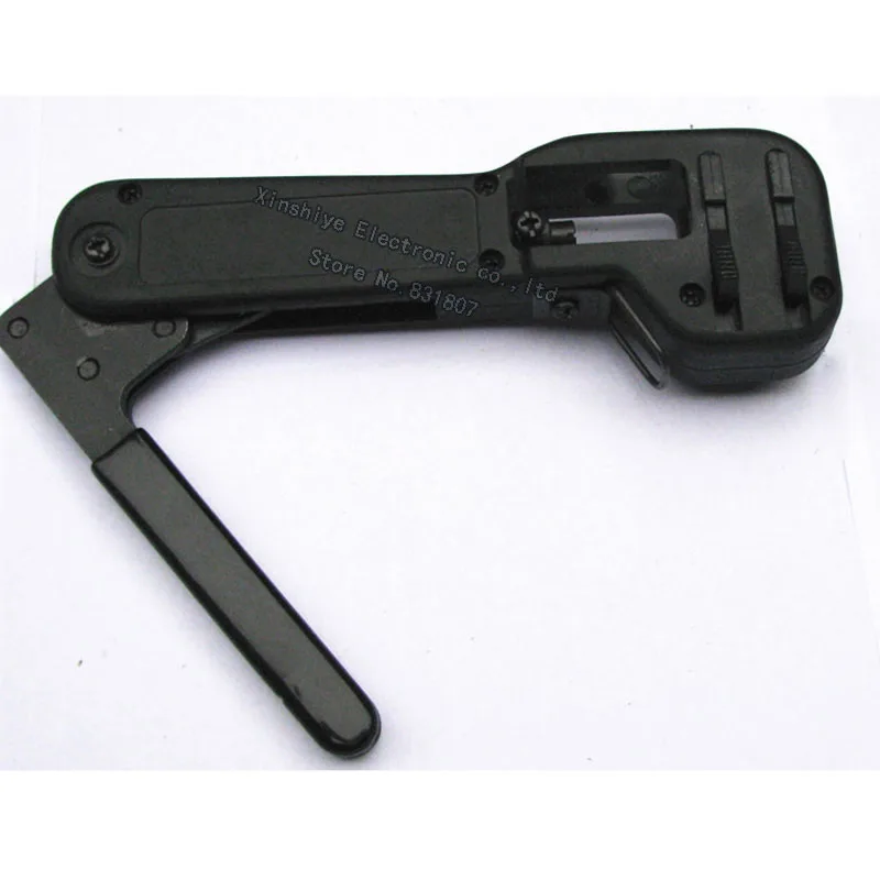 RG59 RG6 RG11 компрессионные обжимные инструменты для RG59 RG6 RG11 коаксиальный кабель компрессионный F разъем щипцы плоскогубцы инструмент - Цвет: Black