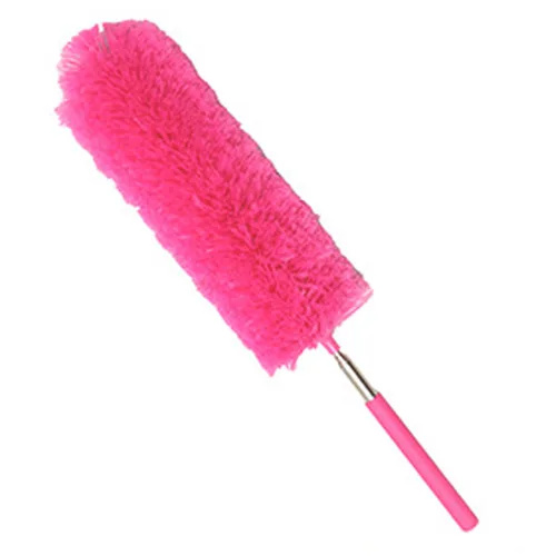 Basic Pink Улучшенная эластичная щетка для чистки волос щетка для статического Анти-пыль очиститель мягкой щеткой приспособление для домашнего воздушного кондиционера для автомобиля мебель инструмент для очистки - Цвет: Basic Pink