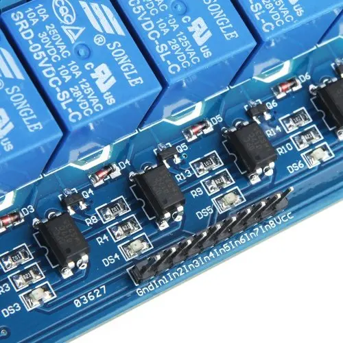 8 канальный релейный модуль 5 в с световым соединением|relay module|module 5vmodule relay |