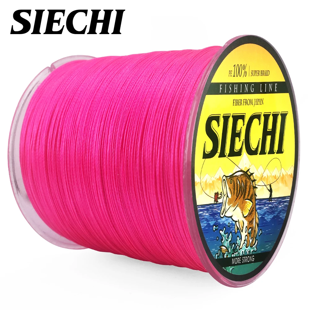 SIECHI 20LB 88LB 500 м 100% PE Extreme 8 жил плетеная леска для морской рыбалки в соленой