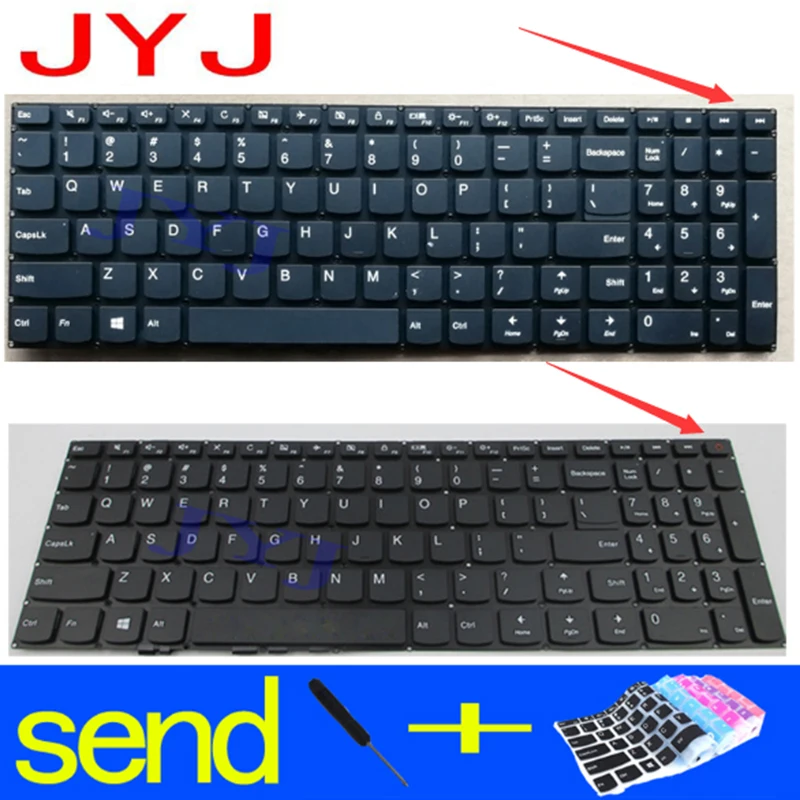 Lenovo небольшой новый v310 15ikb 15isk 310 510 15IKB ноутбук keyboardLenovo маленький 15isk|Клавиатуры
