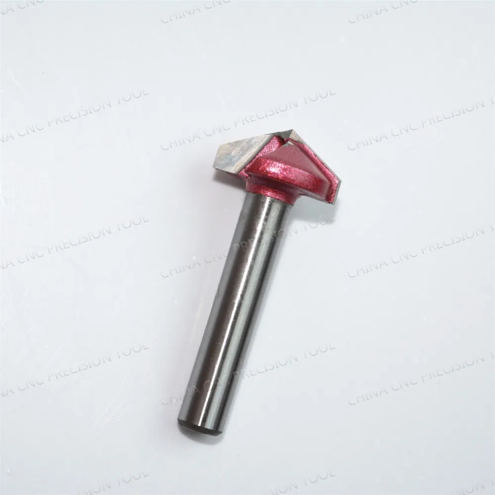 6mm*16mm*120degrees Freeshipping CNC solid carbide 3D End Mill tungsten steel woodworking insert router bit wood tools V Bit | Инструменты