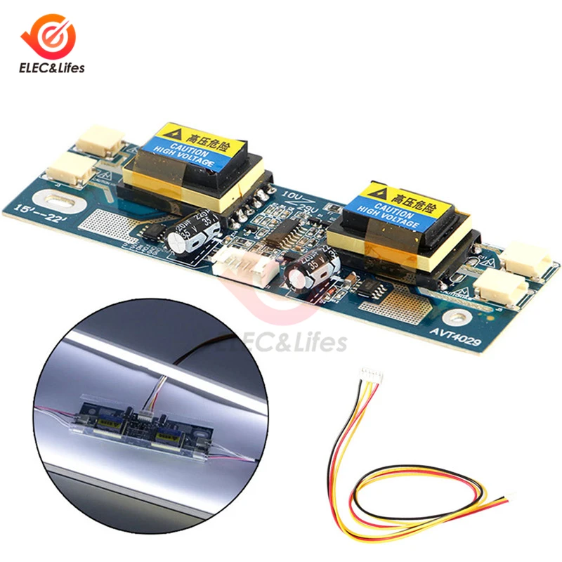 Aideepen Universal CCFL Inverter для ноутбука 15-22 дюйма