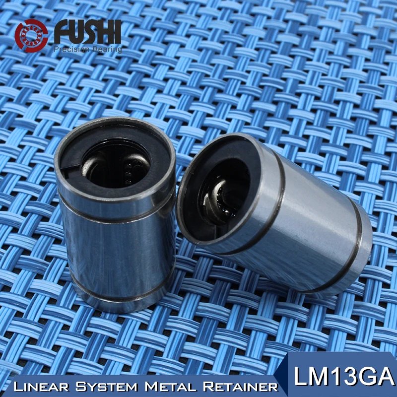 LM13GA линейные шариковые подшипники 13x23x32 мм (1 шт.) CNC Металлический Стальной
