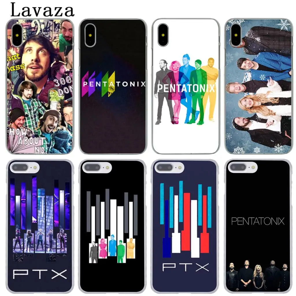 Твердый чехол для телефона Lavaza Pentatonix PTX collage iPhone XR X 11 Pro XS Max 7 8 6 6S 5 5S SE 4S 4