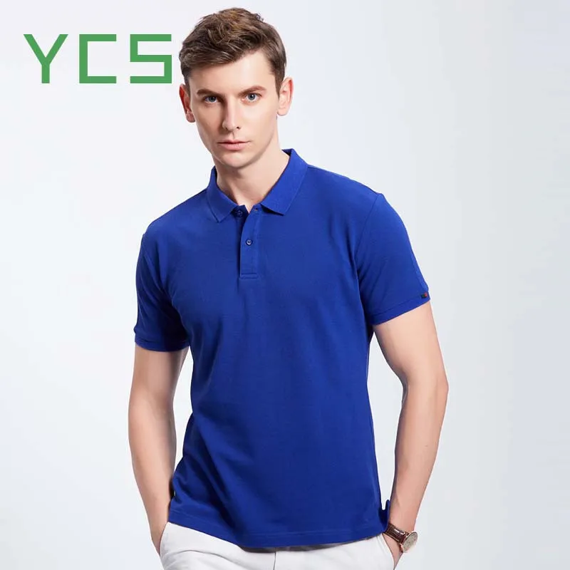 Рубашка-поло YCS Store мужская с вышивкой/принтом 100% хлопок | Мужская одежда