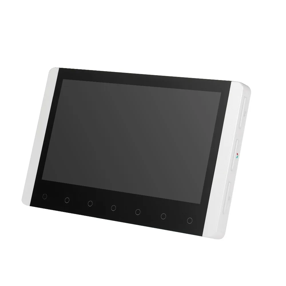 Free Shipping Wireless 7" Color LCD Screen Video Door Phone Intercom Record Monitor Kit RFID Unlock Camera Security CCTV |