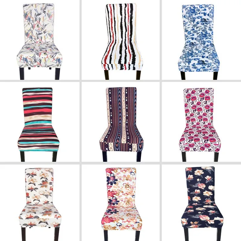 Modren анти грязные геометрические просто Европейский стиль печати спандекс стрейч