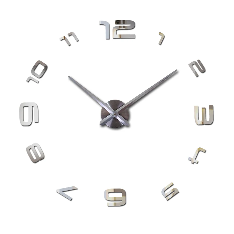 Diy 3d Acrylic Wall Clock Clocks Watch Horloge Murale europe Circular Needle Mirror Large Home Decoration Hot | Дом и сад