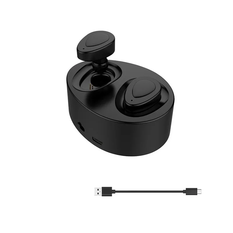 Новинка! TWINS Bluetooth V4.1 наушники стерео гарнитура с зарядным устройством чехол