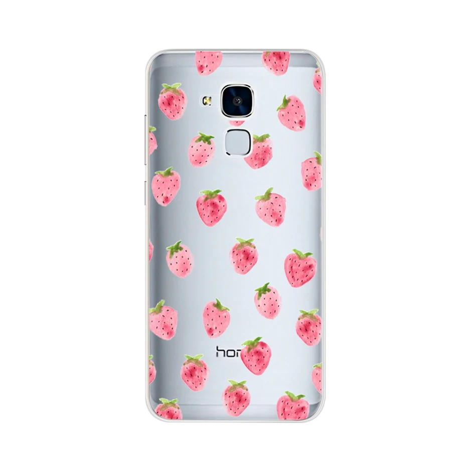 Сиренево-синего цвета Чехол для huawei GT3, чехол для huawei Honor 7 lite/huawei GR5 Mini, мягкая задняя крышка из ТПУ, чехол для телефона huawei GT3 NMO-L21 чехол - Цвет: Сиренево-синего цвета