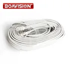 Кабель RJ45, 10 м20 м30 м50 м, серый CAT5стандартный кабель Ethernet, сетевой кабель RJ45 CCTV для IP-камер системы NVR
