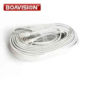 Кабель RJ45, 10 м20 м30 м50 м, серый CAT5стандартный кабель Ethernet, сетевой кабель RJ45 CCTV для IP-камер системы NVR