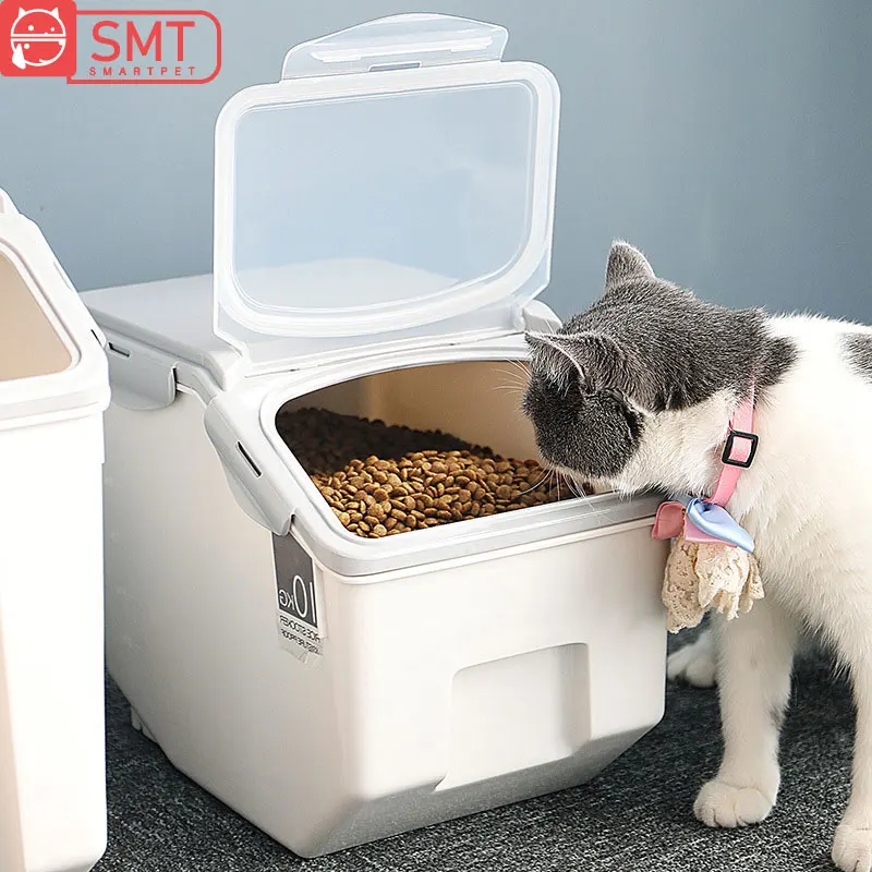 SMARTPET 3 5 кг герметичный кошка Еда баррель сухой корм для животных контейнер