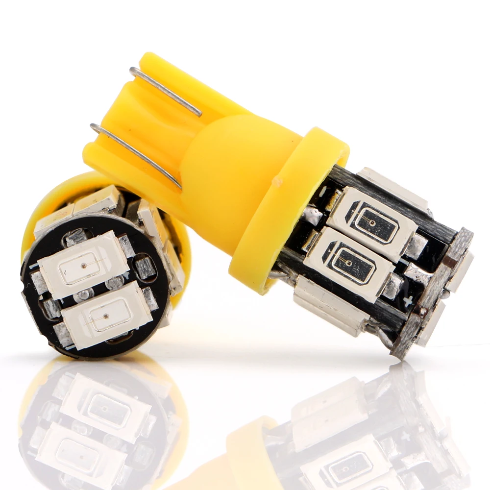 YM E Bright 4 шт. T10 5630 10 SMD 194 168 W5W светильник для чтения 12 В Led Wedth s Белый Синий Красный