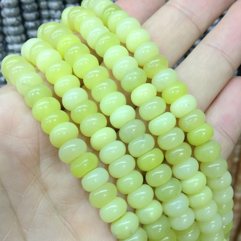 9 Colors Fashion Natural Stone Beads Rondelle Wheel 8 mm Round Abacus DIY Jewelry Making Labradorite Rhodonite Jaspers etc | Украшения и