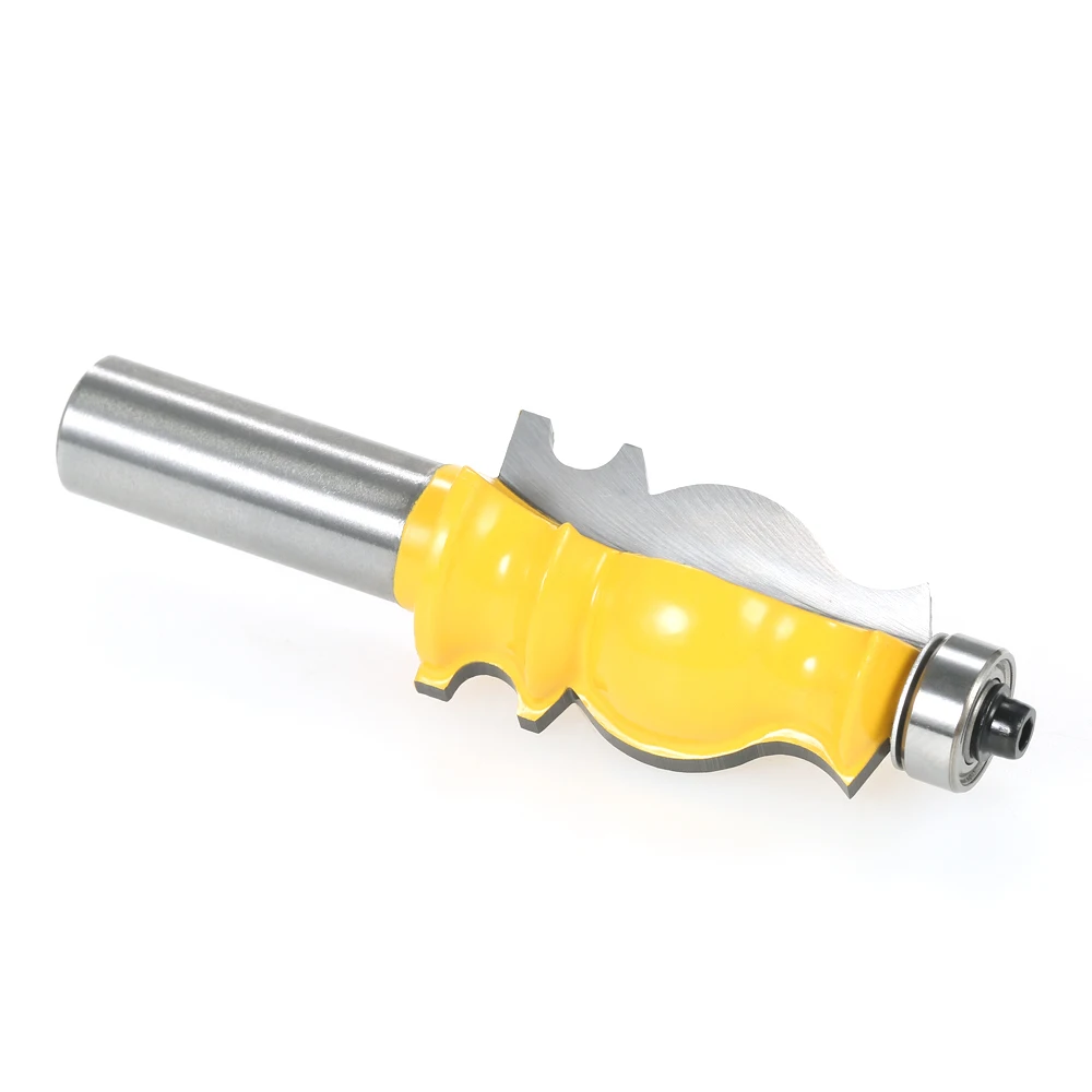 Хвостовик 1/2 дюйма архитектурная лепка фреза с защитой от откидывания обрезка