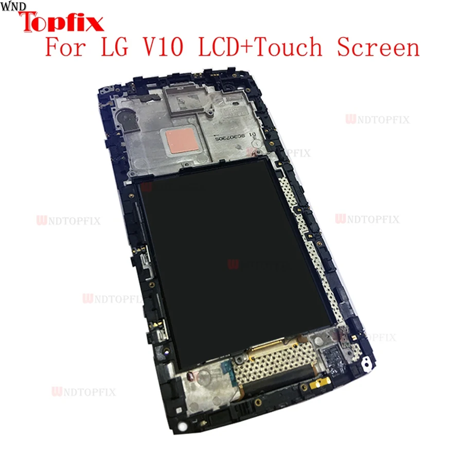 Черный 5 7 &quotдля LG V10 H960 H968 H900 VS990 ЖК дисплей кодирующий преобразователь сенсорного