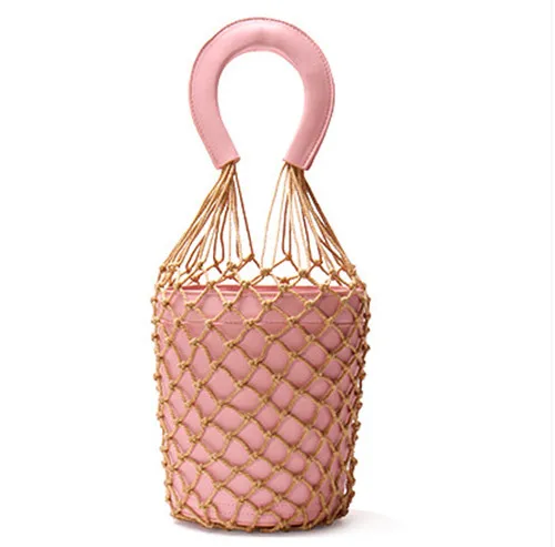 Новинка лета 2019 модная женская Сетчатая Сумка роскошные дизайнерские сумки