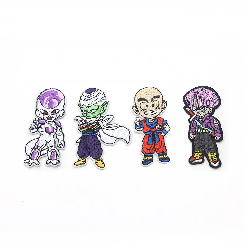 P2888 Dongmanli Dragon Ball Z вышитый значок аппликация швейная одежда джинсы аксессуары