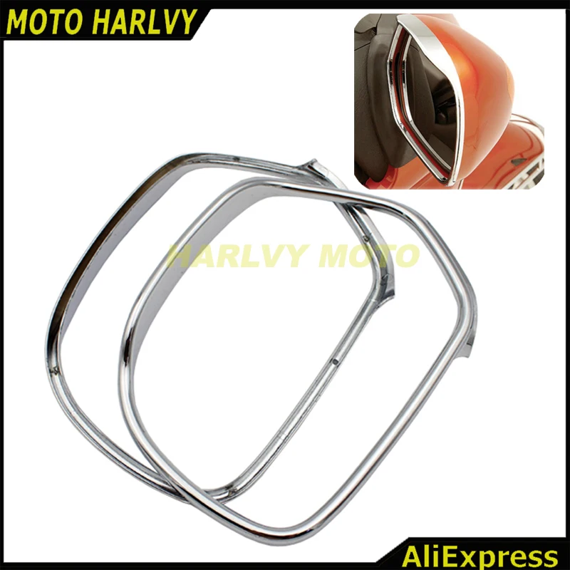 2017 NEW Motorcycle Mirrors Trim Decoration For Honda GOLDWING GL1800 2001-2012 Chrome | Автомобили и мотоциклы