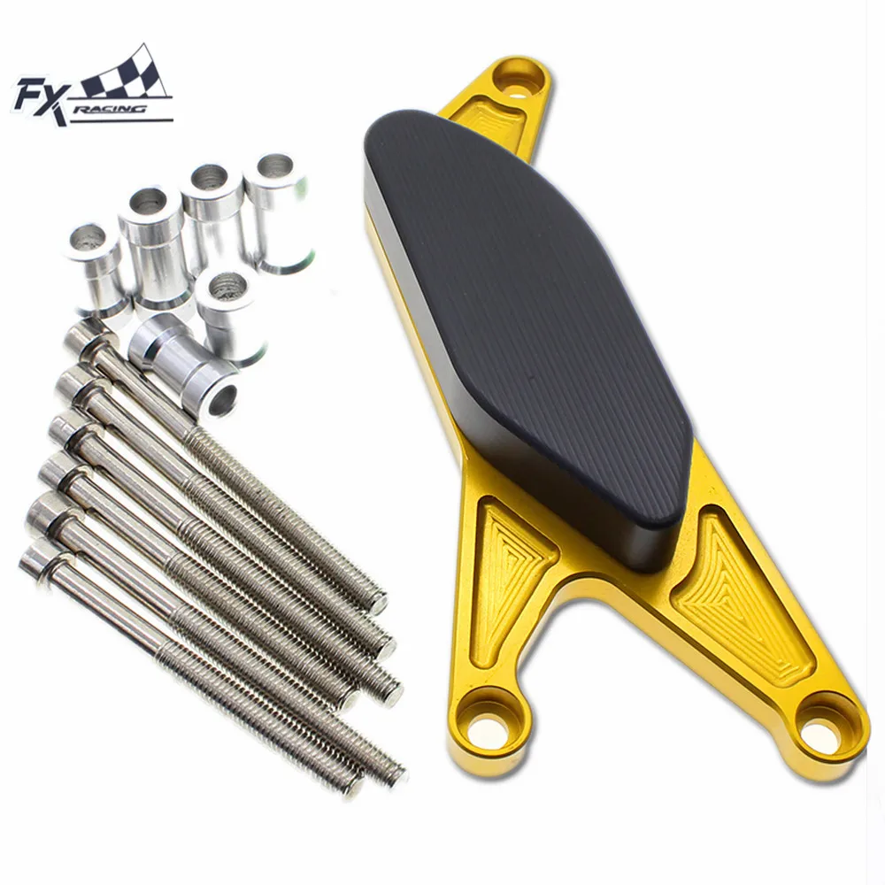 Алюминиевый Чехол для мотоциклов с ЧПУ чехол слайдера двигателя защиты от