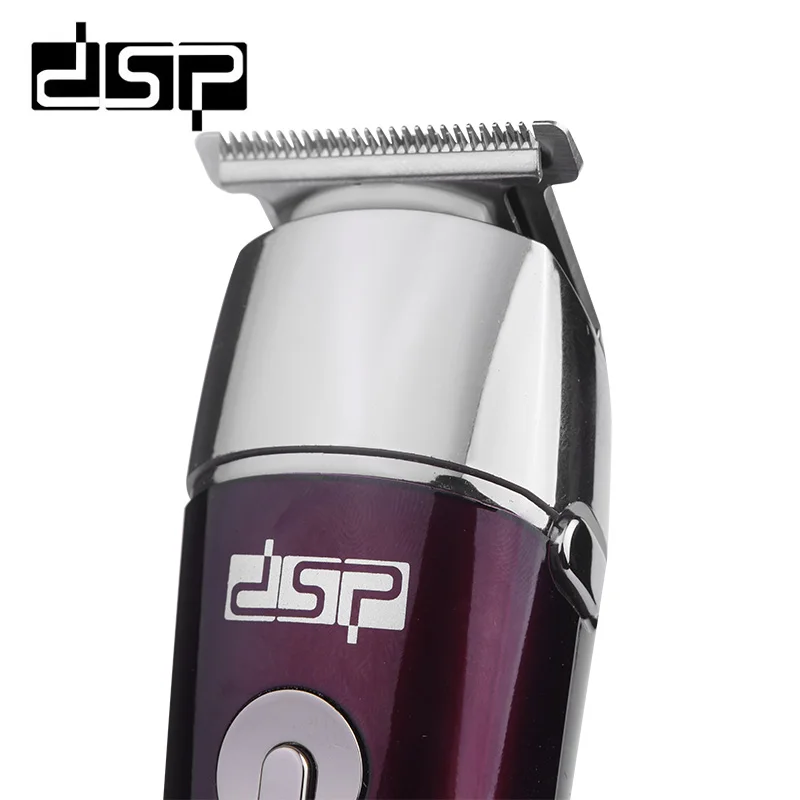 DSP 5 в 1 перезаряжаемый триммер для волос титановая машинка стрижки электрическая
