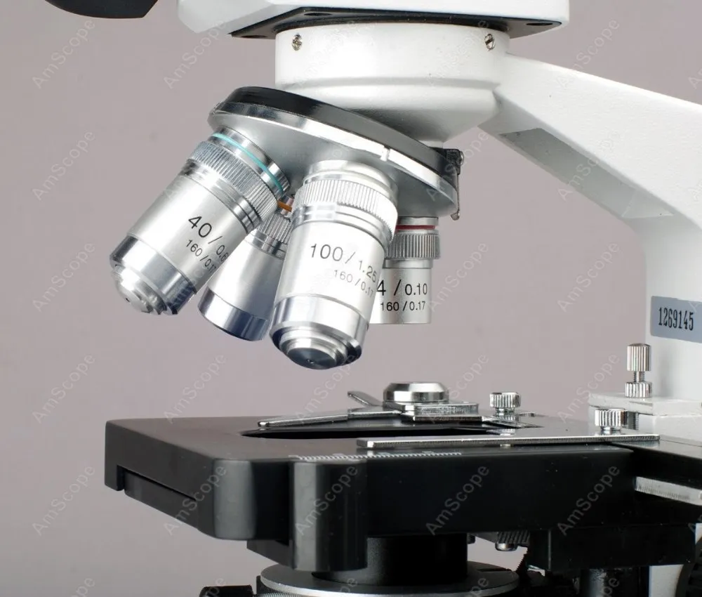 Цифровой микроскоп-AmScope 40X-2000X светодиодный бинокулярный цифровой микроскоп с 3D