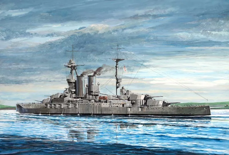 Модель Trumpeter 05780 1/700 HMS Warspite 1915 набор пластиковых моделей|model ship building kits|model kit worldmodel