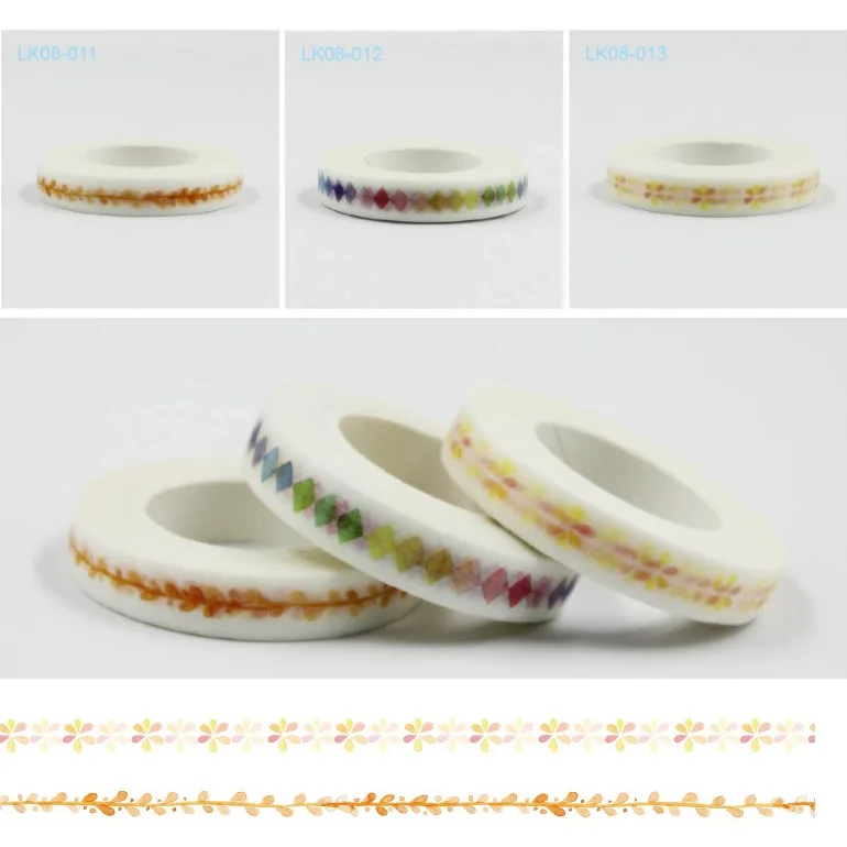 Клейкая лента для скрапбукинга сделай сам 1 шт. 8 мм * 10 м|washi tape|masking tapedecorative masking tape |