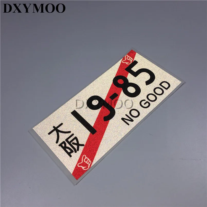 Japan JDM NO GOOD гоночный 1985 наклейки для автомобиля Осаки мотоциклетный шлем
