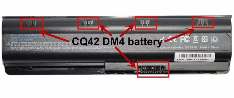 Аккумулятор для ноутбука hp павильон DM4 DM4T DV3 G4 G6 G7 G62 G62T G72 MU06 HSTNN-UBOW HSTNN-UB1G Presario CQ42 CQ56 CQ62 CQ72