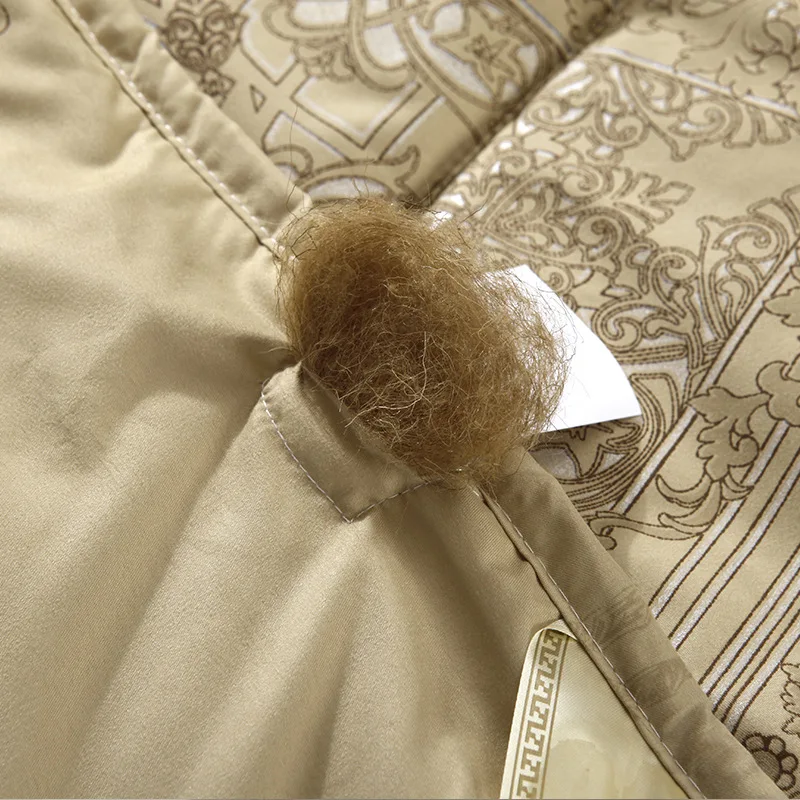 100% хлопок одеяло толще верблюжьей шерсти одеяла стеганые для взрослых зимнее