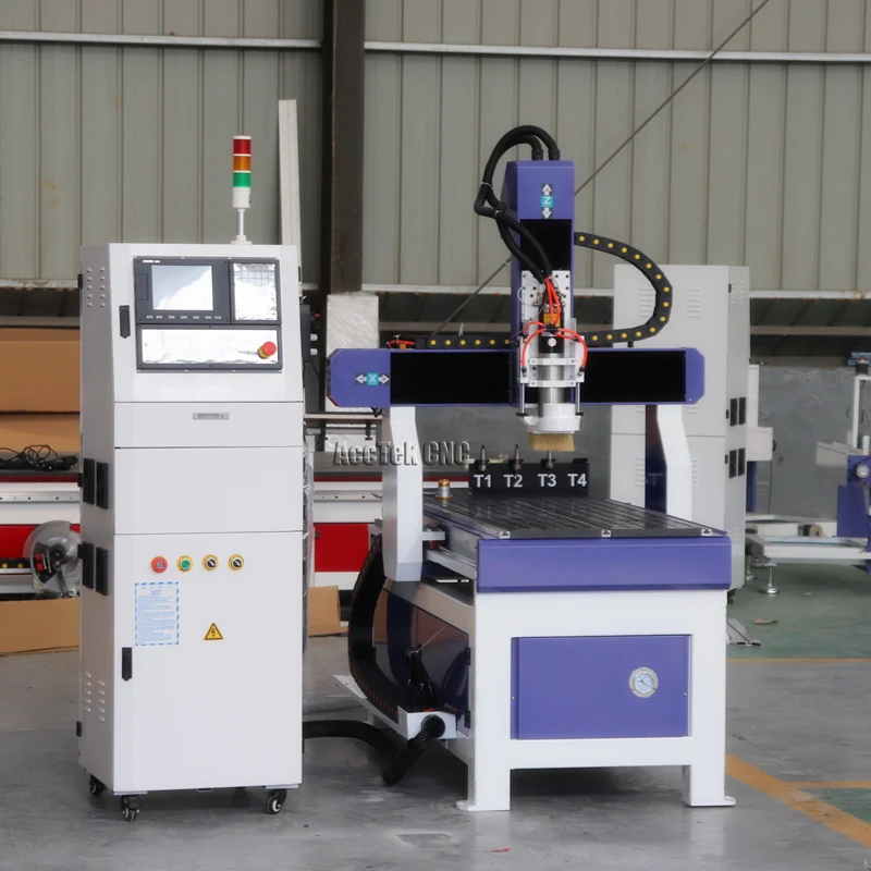 CNC 6090 кВт atc водяной охлаждающий шпиндель маленький металлический автоматический