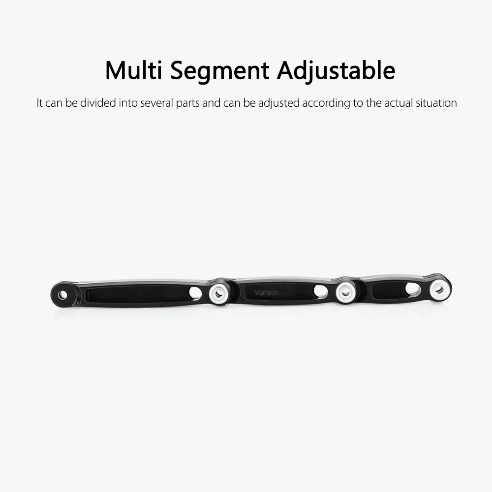 Vamson for GoPro Hero 7 6 4 3 2 Go Pro accessory extension arm connection in 1 millet Yi SJ4000 camera VP114 | Электроника