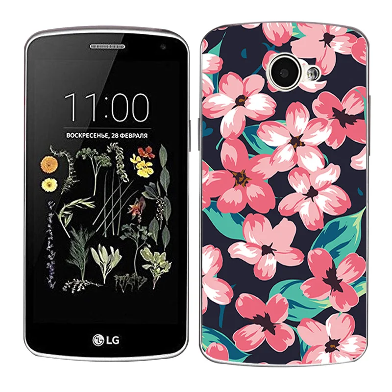 Чехол для LG K5 роскошный мягкий чехол из ТПУ X220 X220DS 5 0 дюйма K красное сердце