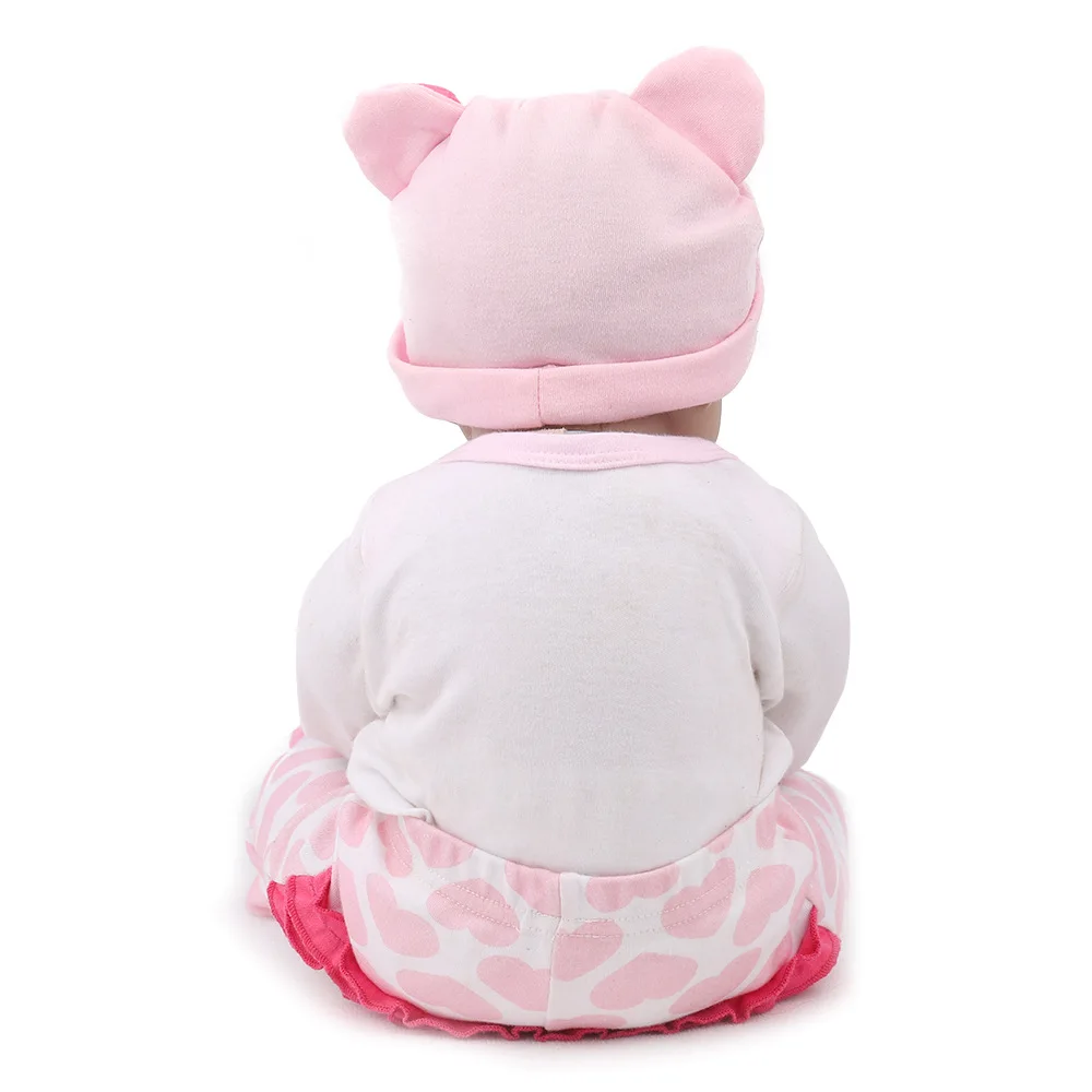 NPK 55cm new design Baby Toys Reborn Dolls Babies Soft Silicone Doll Best Gift For Fashion Children Birthday Playmate | Игрушки и хобби