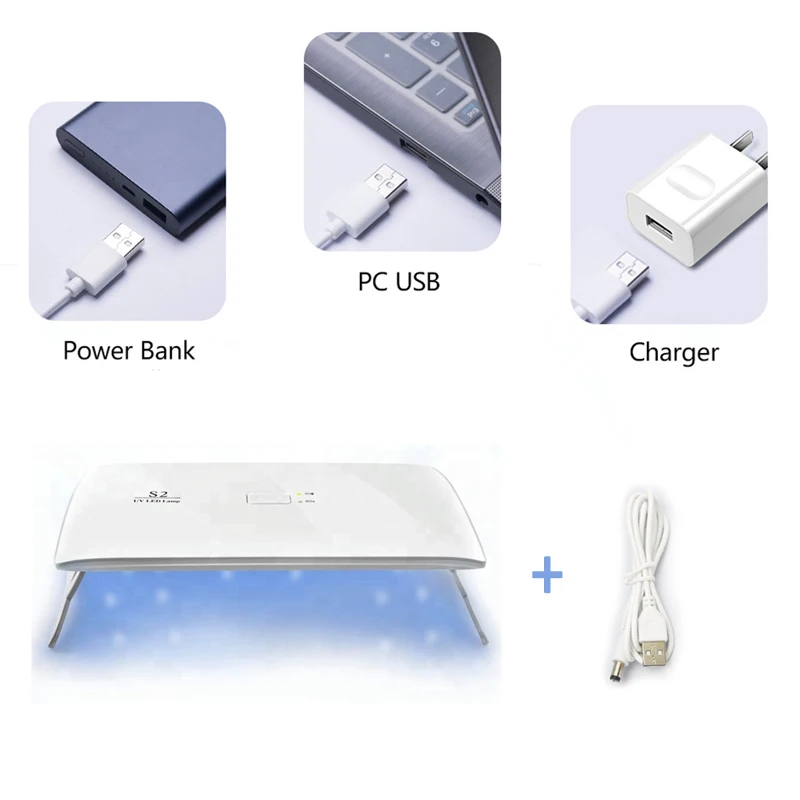 Сушилки для ногтей солнечная УФ лампа USB перезаряжаемая Складная Мини Портативная не вредит коже 15 светодиодный свет сушка все Гель-лак для ногтей инструменты для творчества