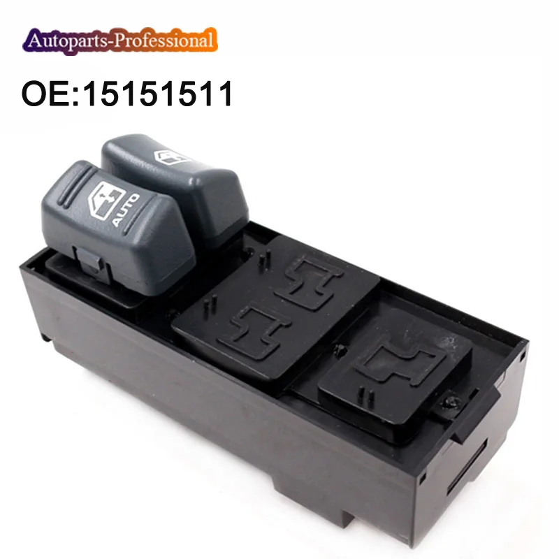 

car accessories 15151511 For Chevrolet Astro For GMC Safari 1996-2005 Front Left Electric Power Window Master Control Switch