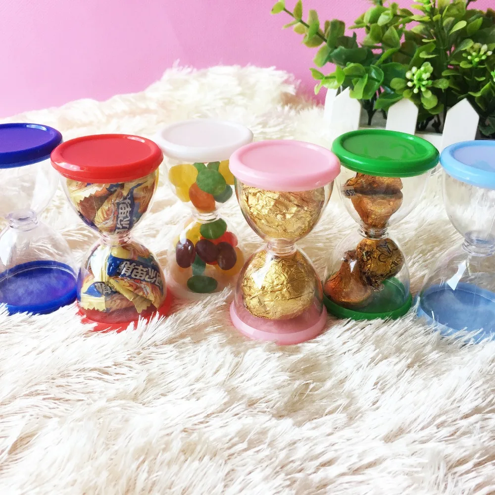 

new personalized creative wedding gift box hourglass candy boxes baby birthday baby shower gift boxes party accessories