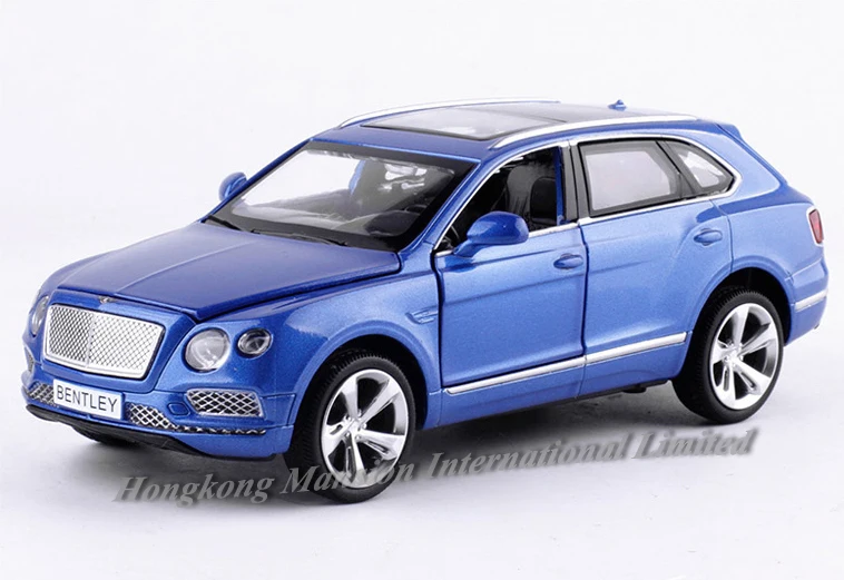 Лицензионная модель автомобиля в масштабе 1:32 для Bentley Bentayga литье под давлением