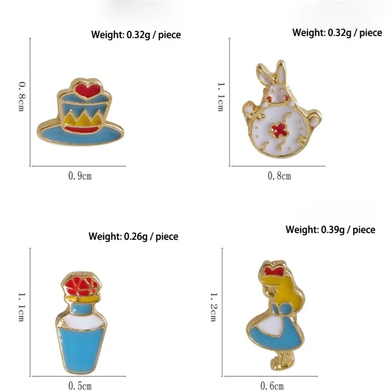 2018 New Japan and South Korea Cartoon Anime Fairy Tale Alice Set Stud Earrings Character Bunny Ear Clips sexy | Украшения и