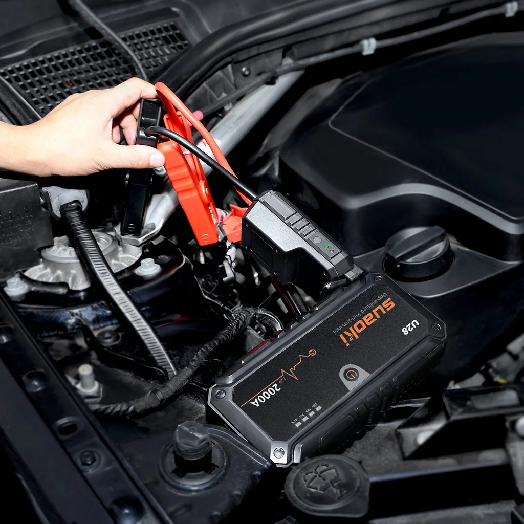 Suaoki U28 16000mAh перезаряжаемая батарея Max 2000A стартер для автомобиля телефон зарядка через usb аккумулятор аварийный фонарик