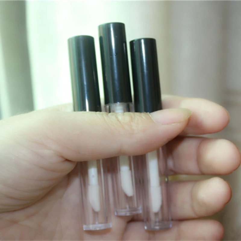 1.5ml Empty Plastic Mini Lip Gloss Tube Sample Top Grade Cream Container DIY Cosmetic Packaging Tubes F019 | Красота и здоровье