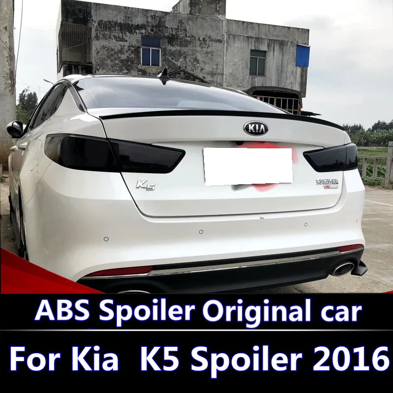 Для Kia Optima K5 2016-2018 спойлер высокого качества ABS Материал заднее крыло автомобиля