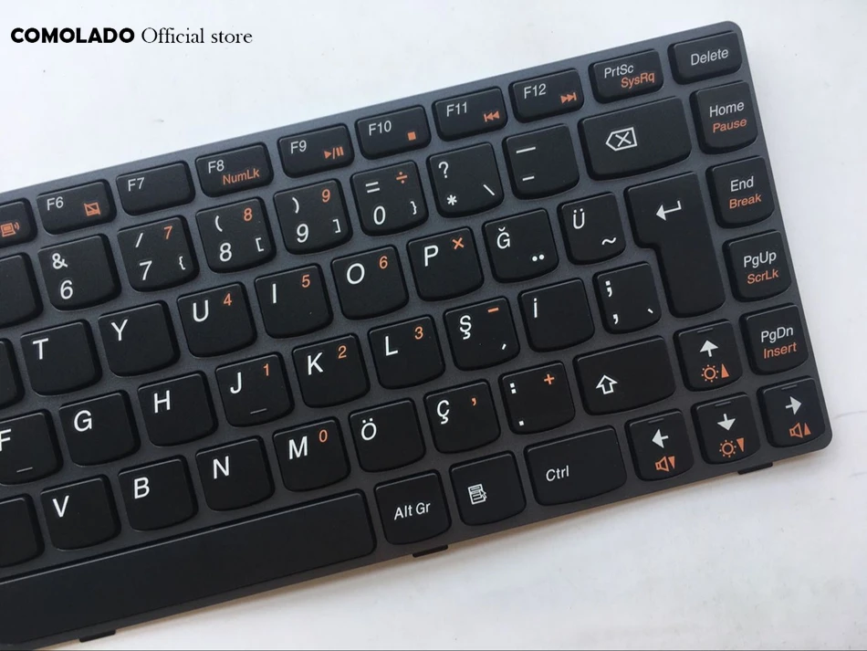 TR турецкая Клавиатура для ноутбука Lenovo G470 G475 G470ap V470 V470A B470 клавиатура Раскладка |