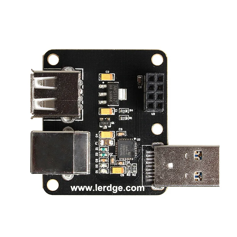 3D принтер Часть USB модуль PC-Linked печати онлайн-модуль материнская плата lerdge 32bit